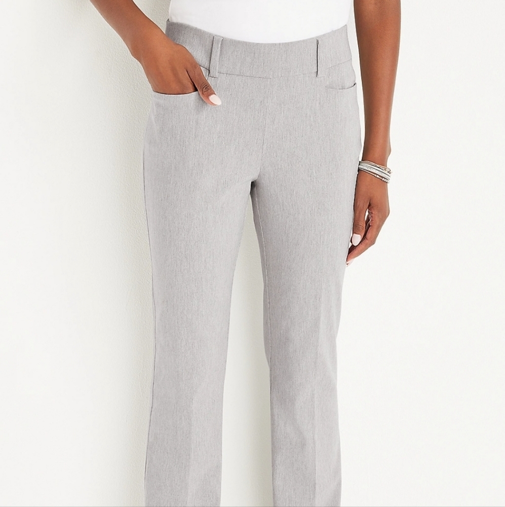 Maurices Women's Medium Work Grey Business Casual Pants